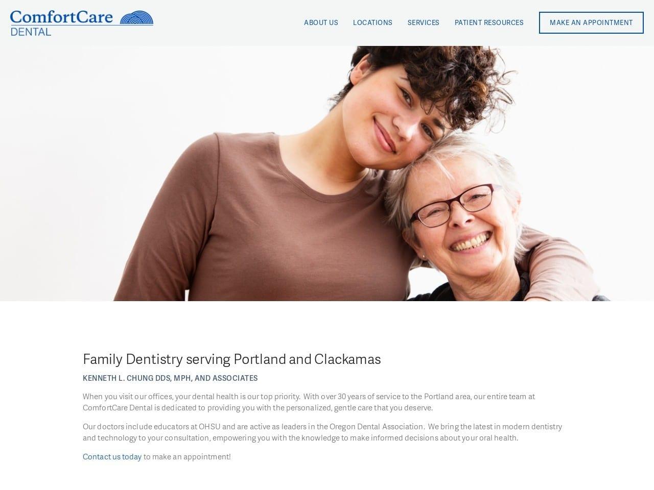 ComfortCare Dental screenshot