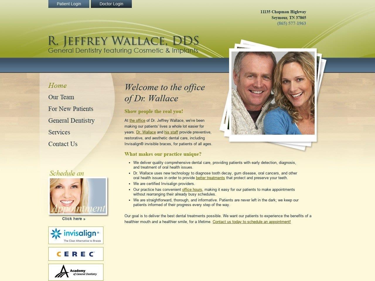 Jeff Wallace DDS screenshot