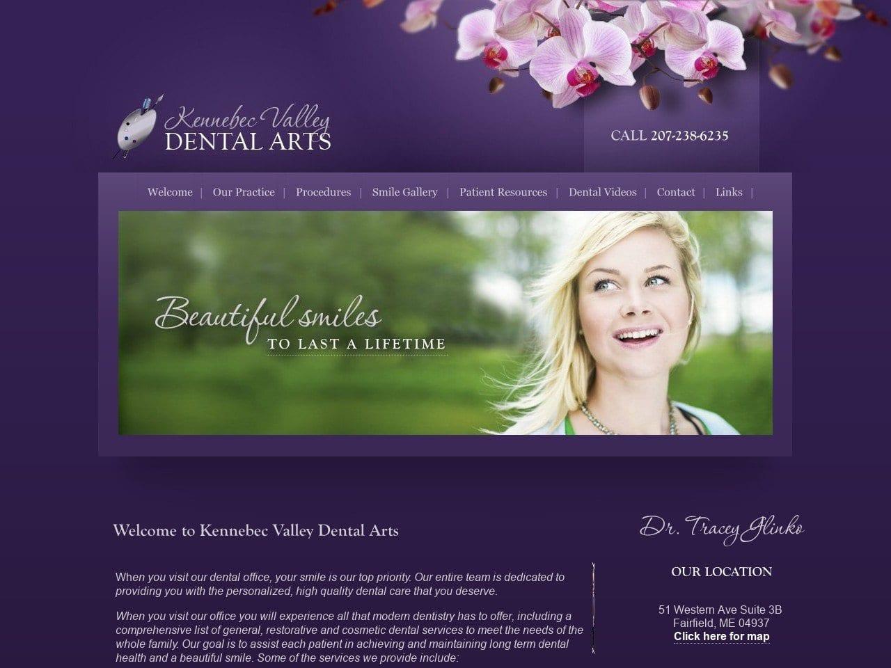 Kennebec Valley Dental Arts screenshot