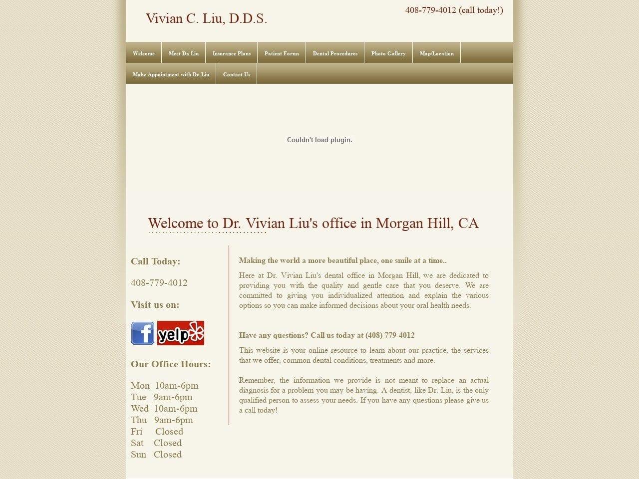 Liu Vivian C DDS screenshot