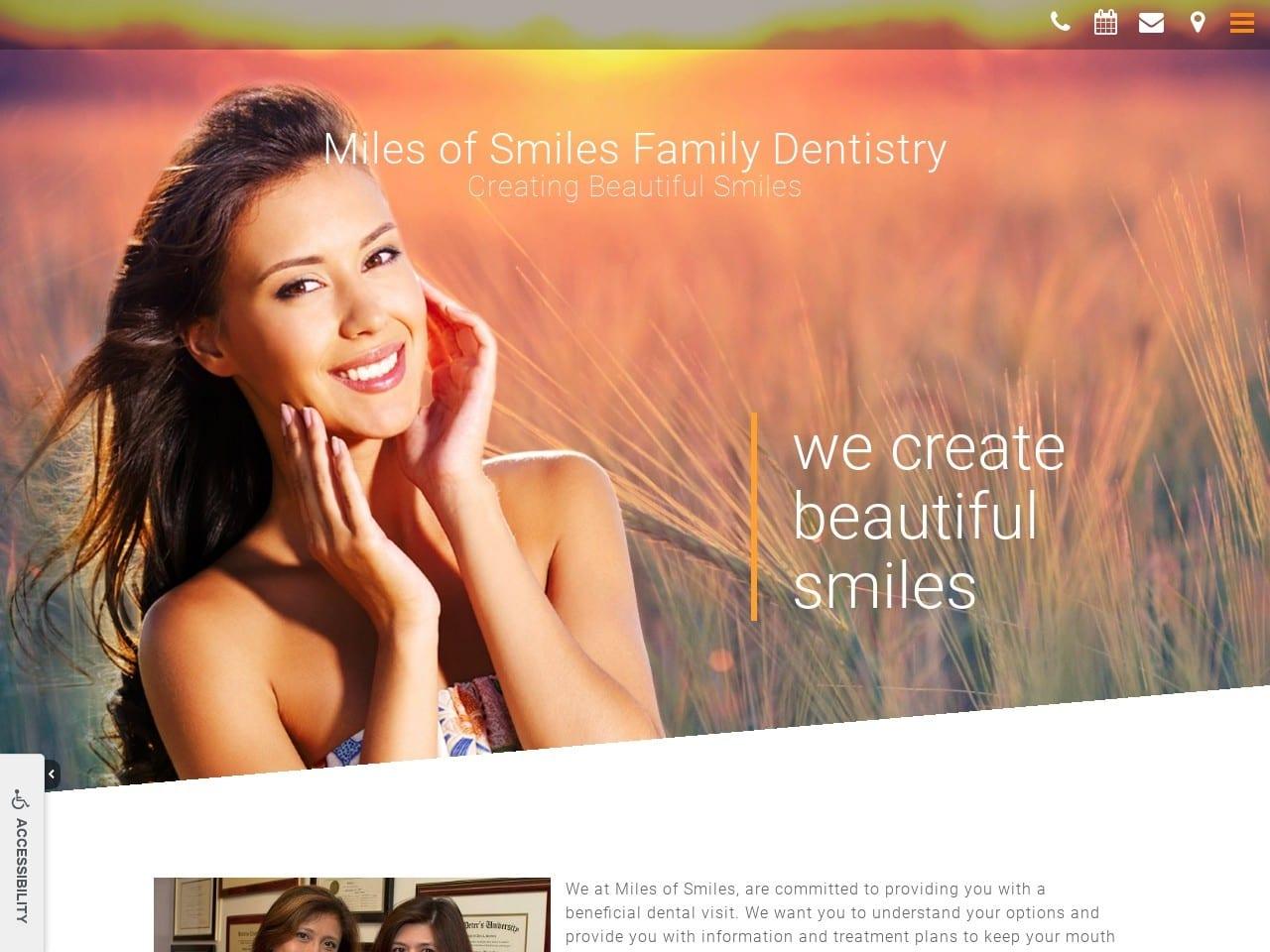 Miles of Smiles Family Dentistry screenshot