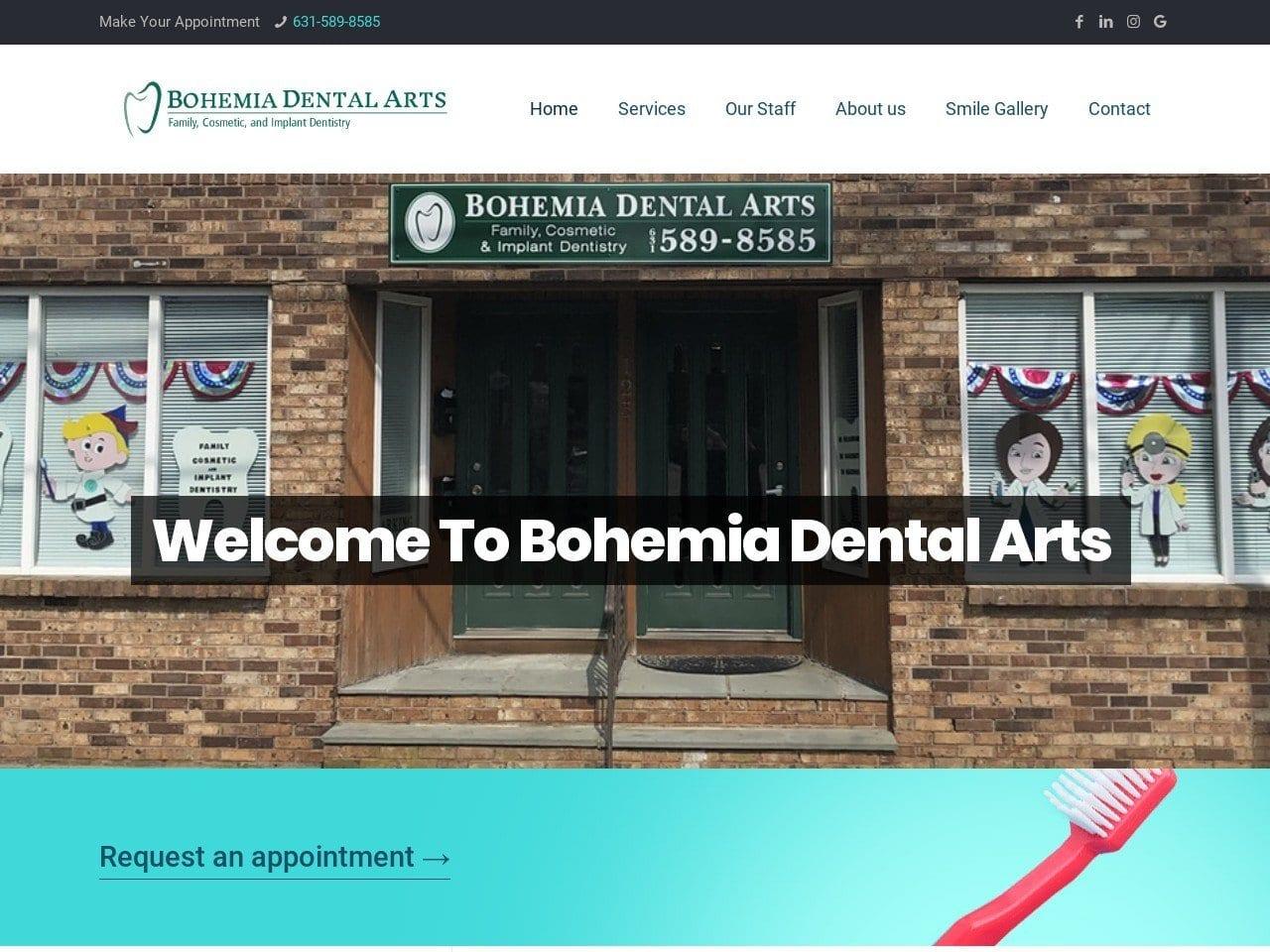 Bohemia Dental Arts screenshot