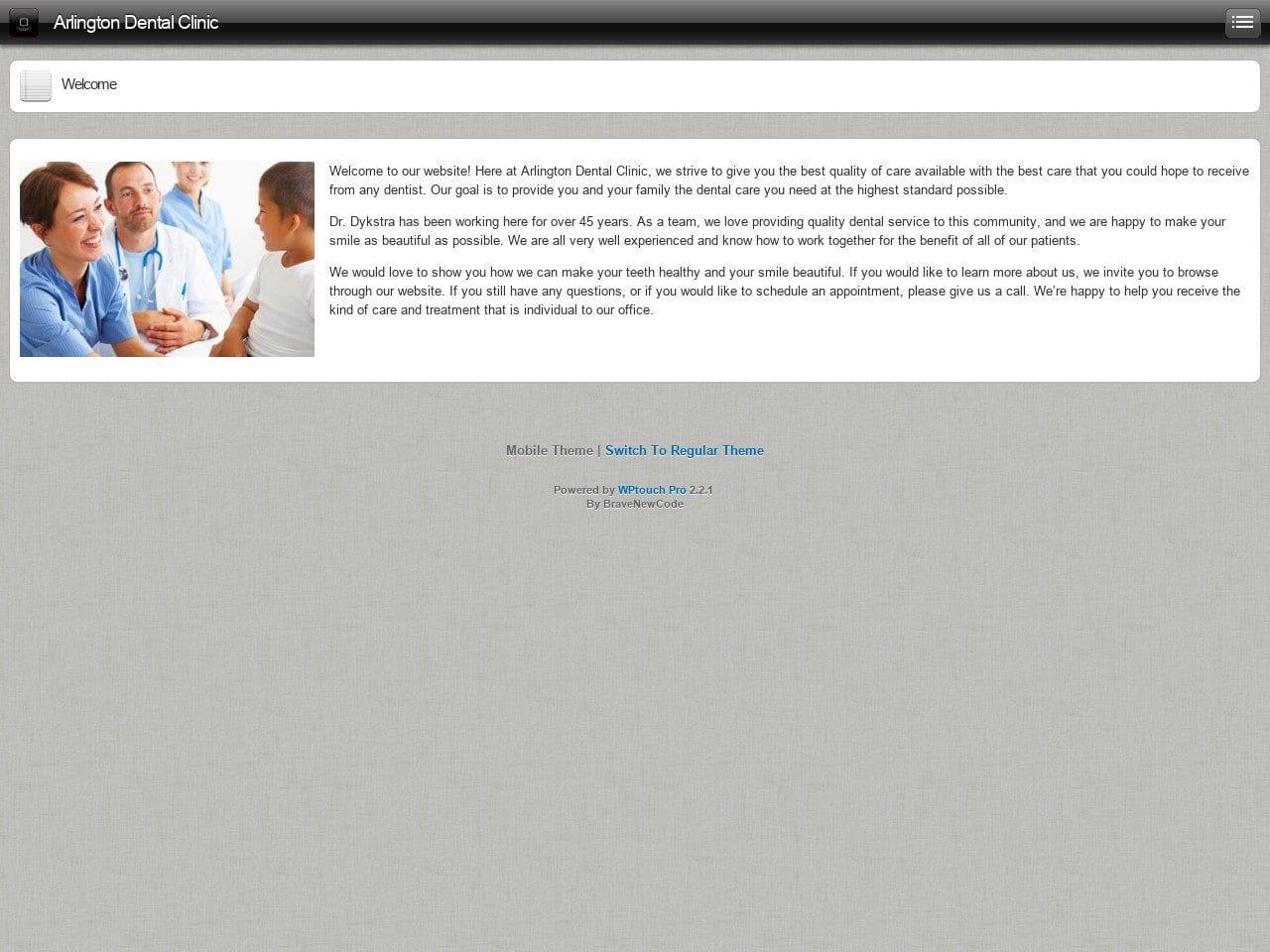 Arlington Dental Clinic screenshot