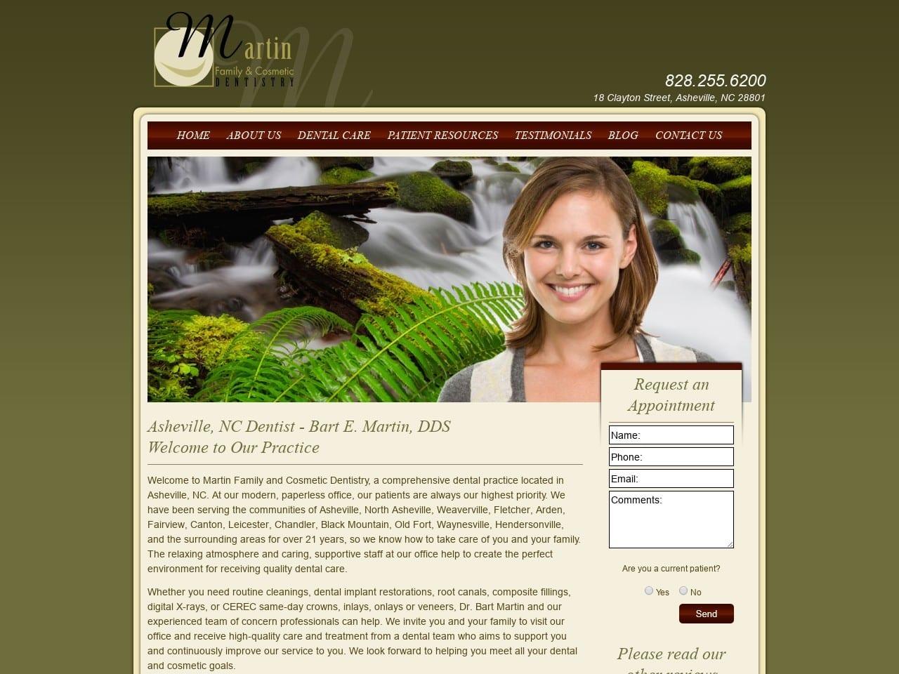 Martin Family Dentist screenshot