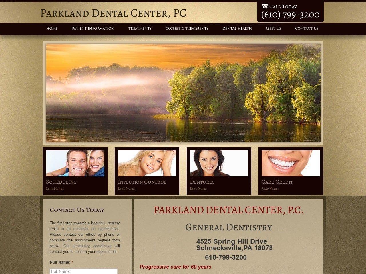 Parkland Dental Center PC screenshot