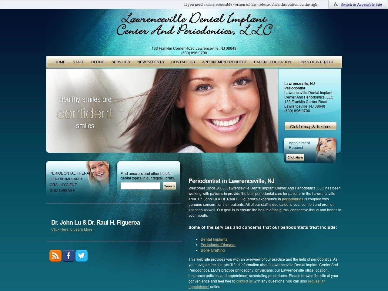 Lawrenceville Dental Implant Center & Periodontics, LLC screenshot
