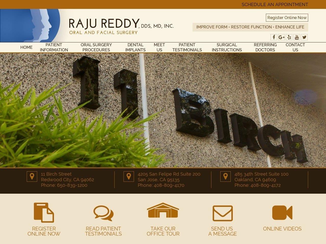 Raju Reddy DDS MD screenshot