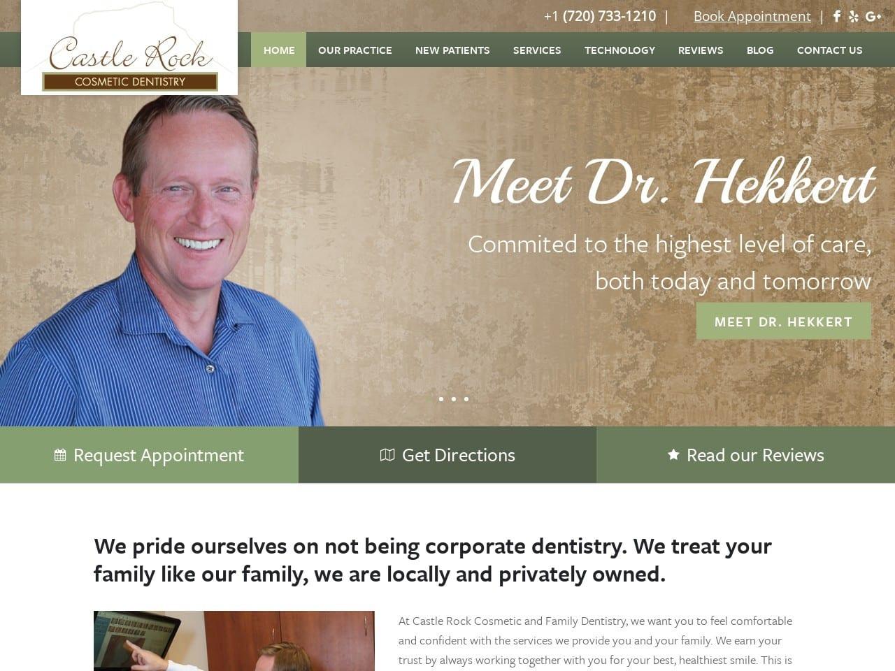 Castle Rock Cosmetic & Family Dentistry screenshot