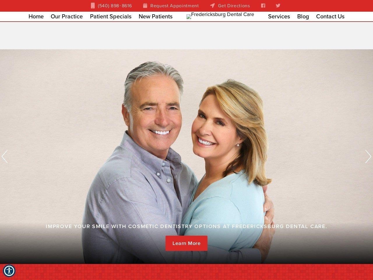 Fredericksburg Dental Care screenshot