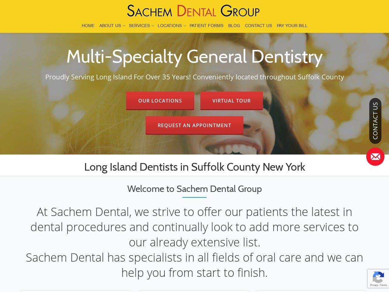 Sachem Dental Group screenshot