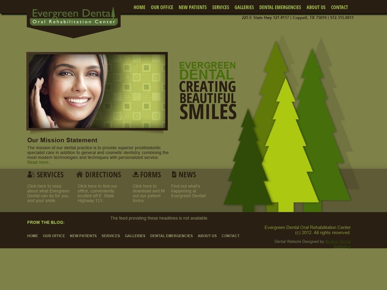 Evergreen Dental Oral Rehabilitation Center screenshot