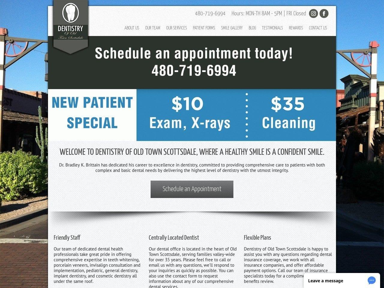 Dentistry of Old Town Scottsdale screenshot