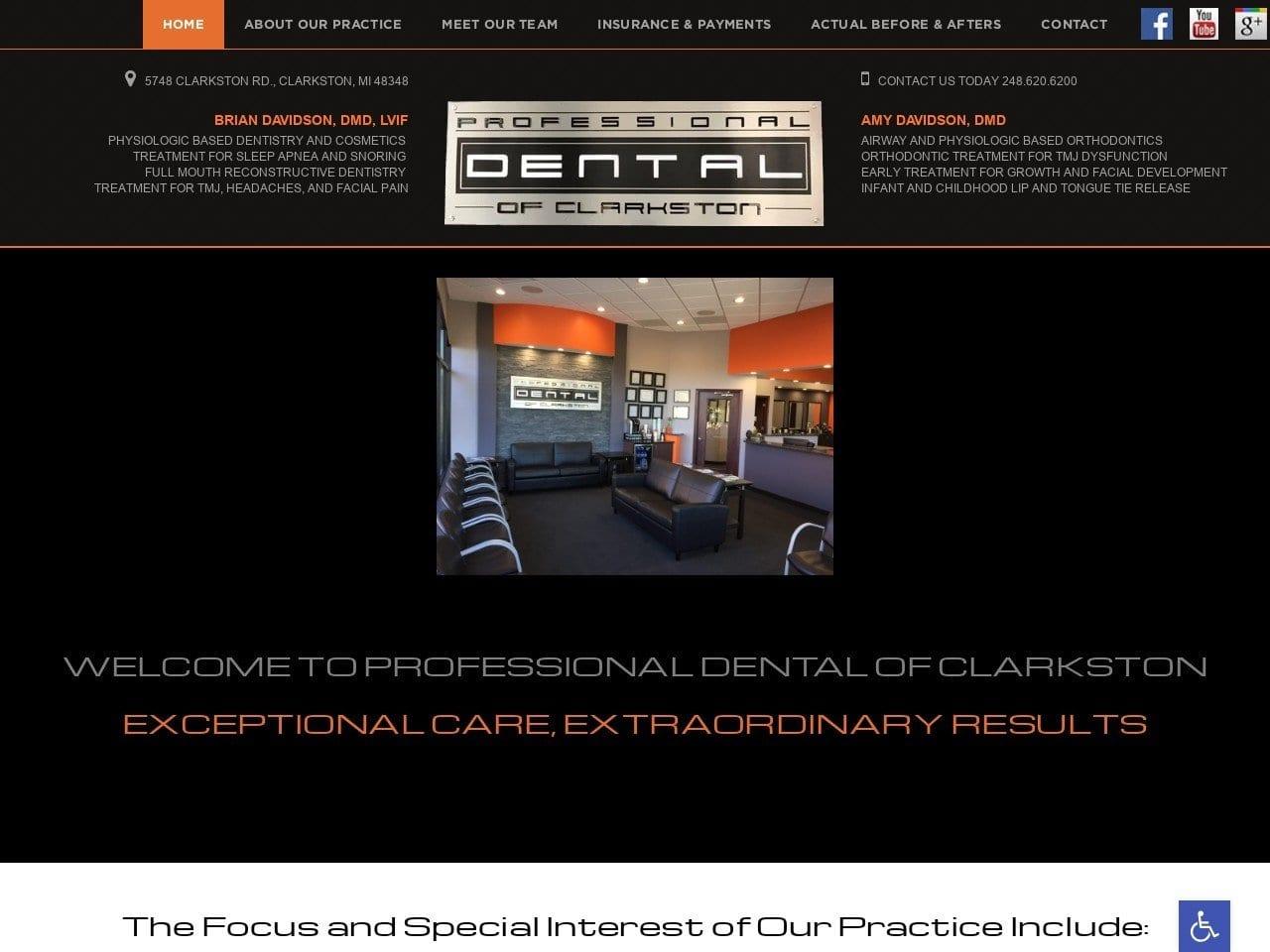 Professional Dental of Clarkston screenshot