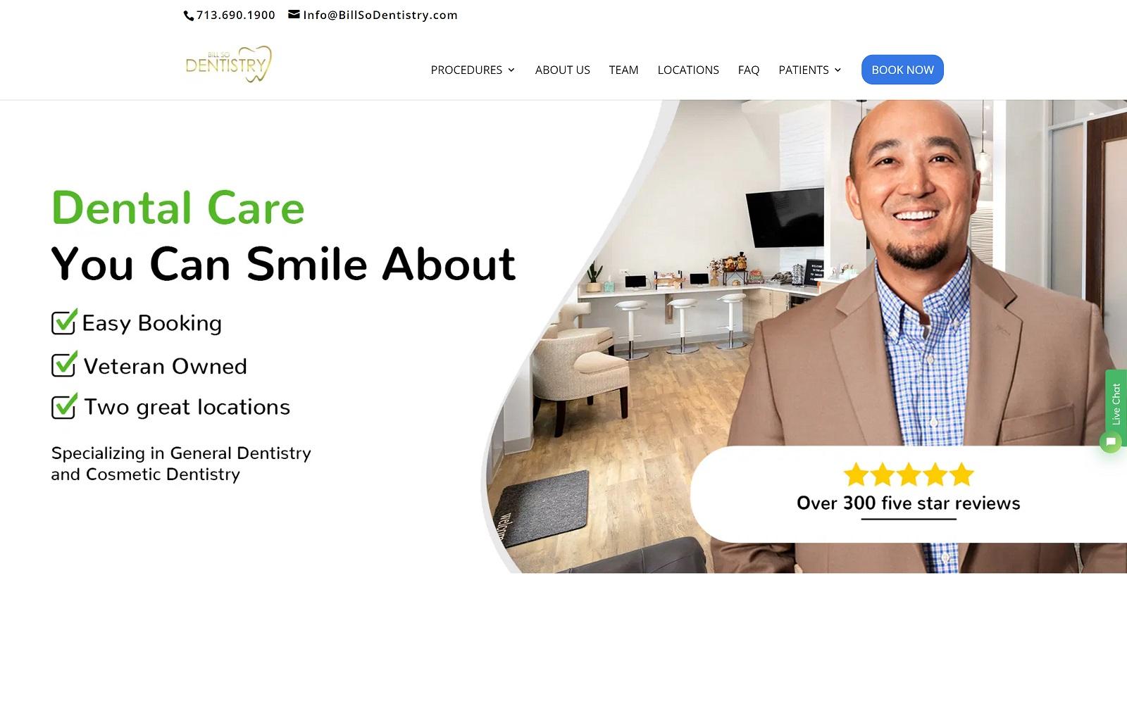 Bill So Dentistry - Westway Park screenshot