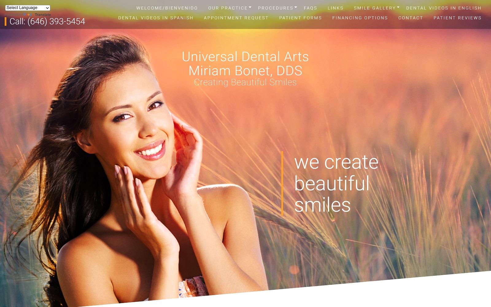 Universal Dental Arts screenshot