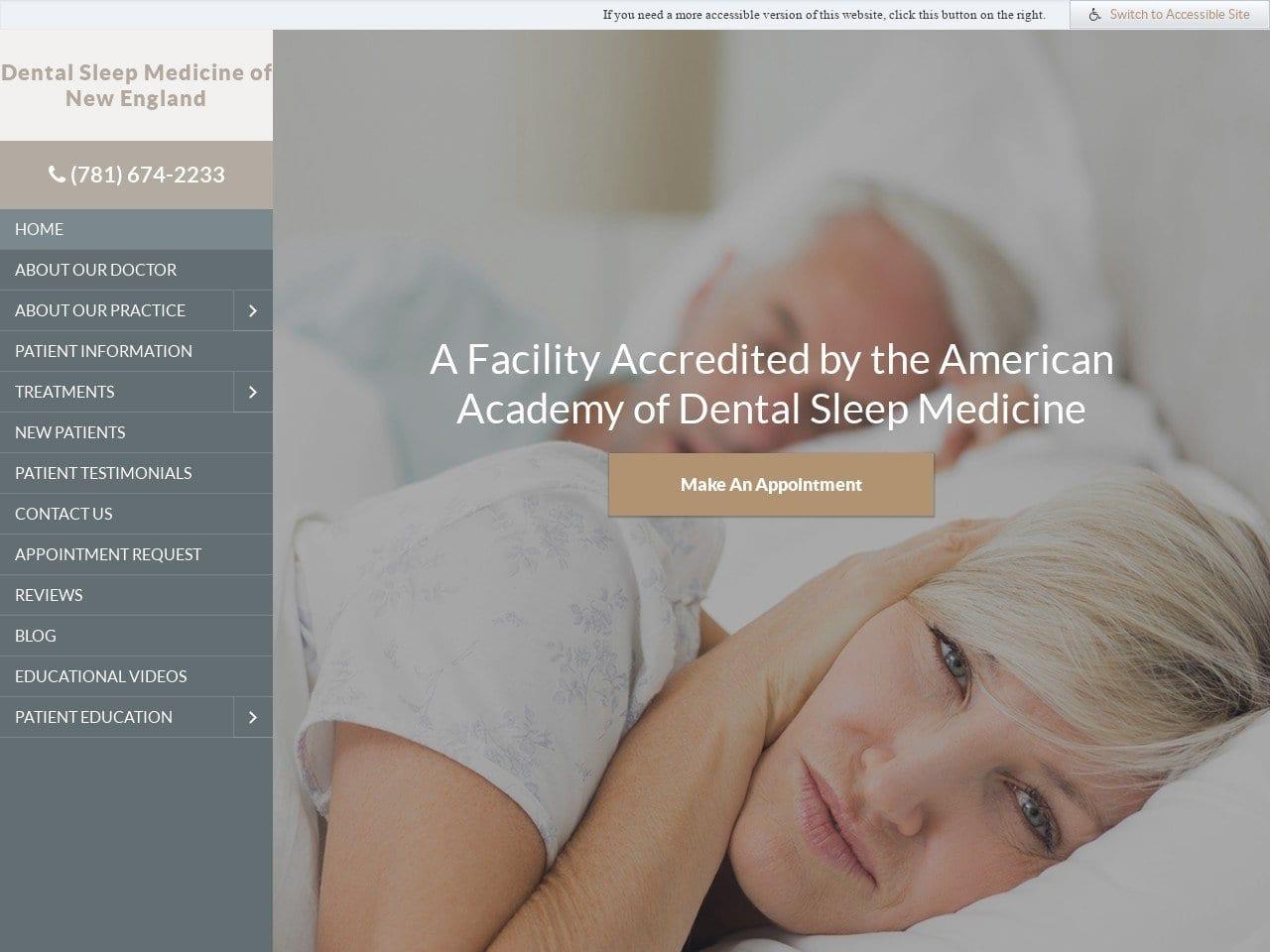 Dental Sleep Medicine of New England screenshot