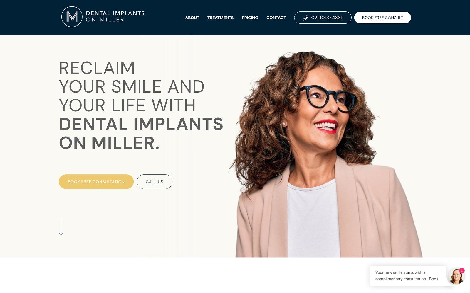 Dental Implants on Miller screenshot