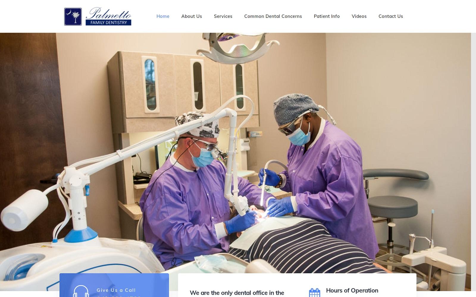 Palmetto Family Dentistry screenshot