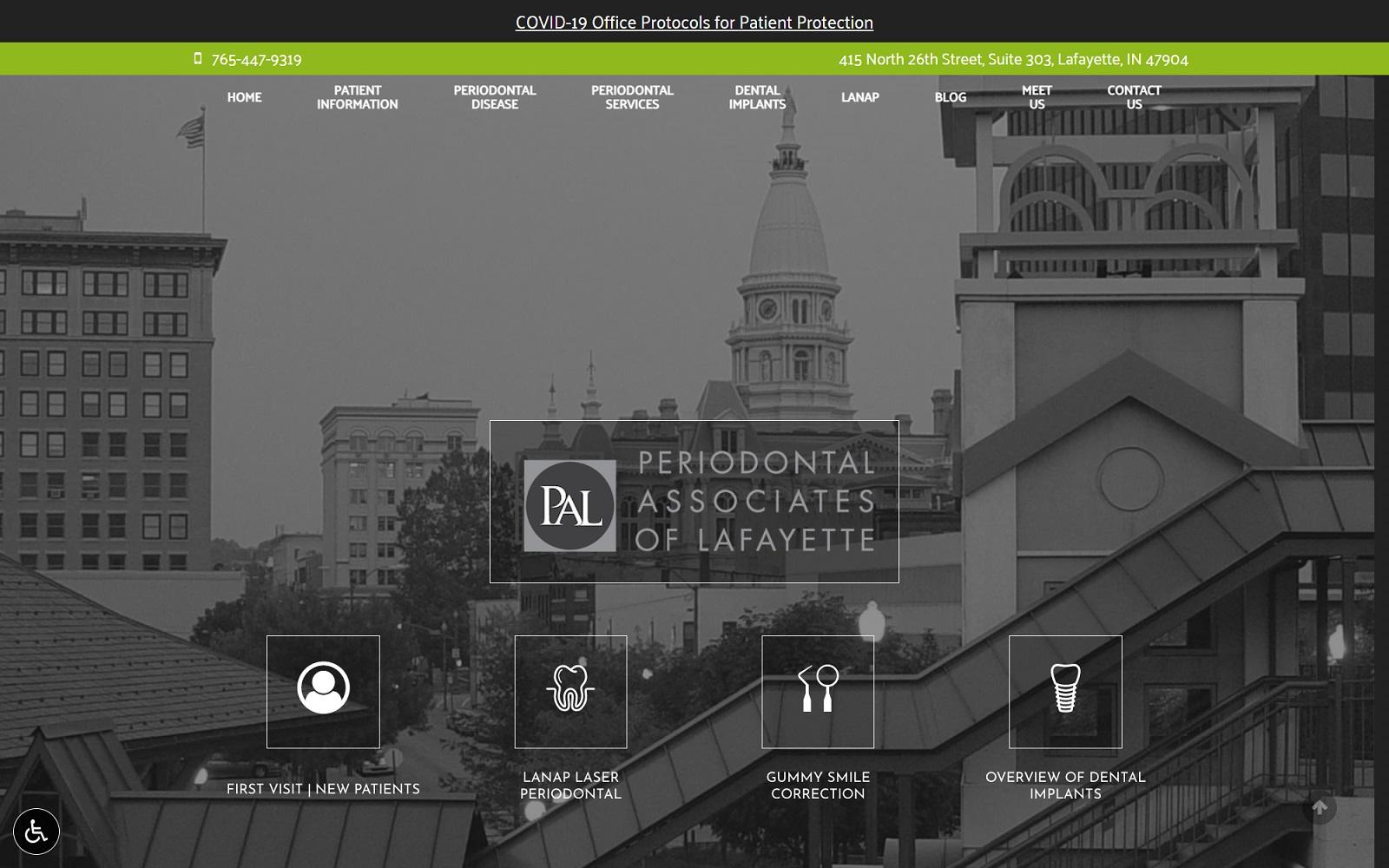 Periodontal Associates of Lafayette screenshot