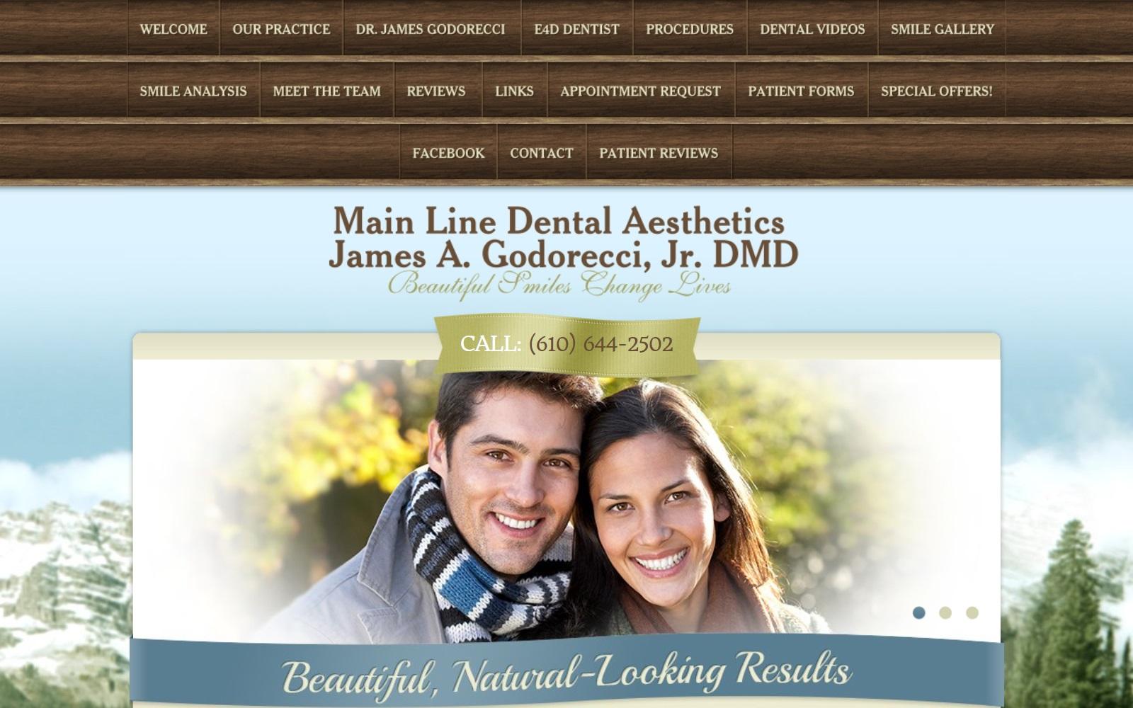 Main Line Dental Aesthetics screenshot
