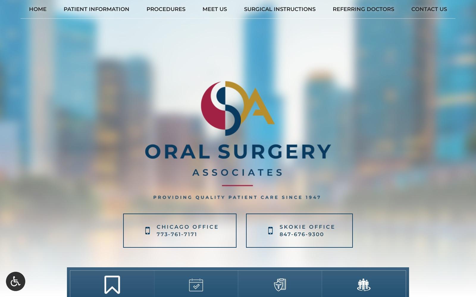 Oral Surgery Associates screenshot