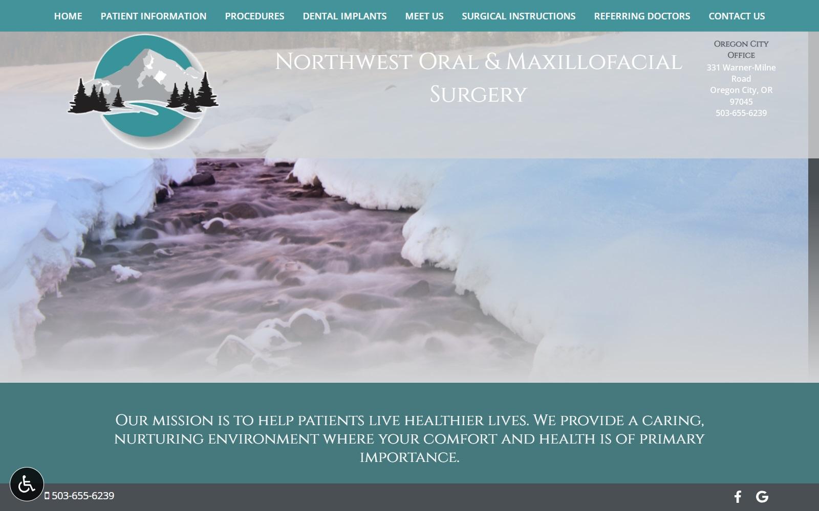 Northwest Oral & Maxillofacial Surgery screenshot