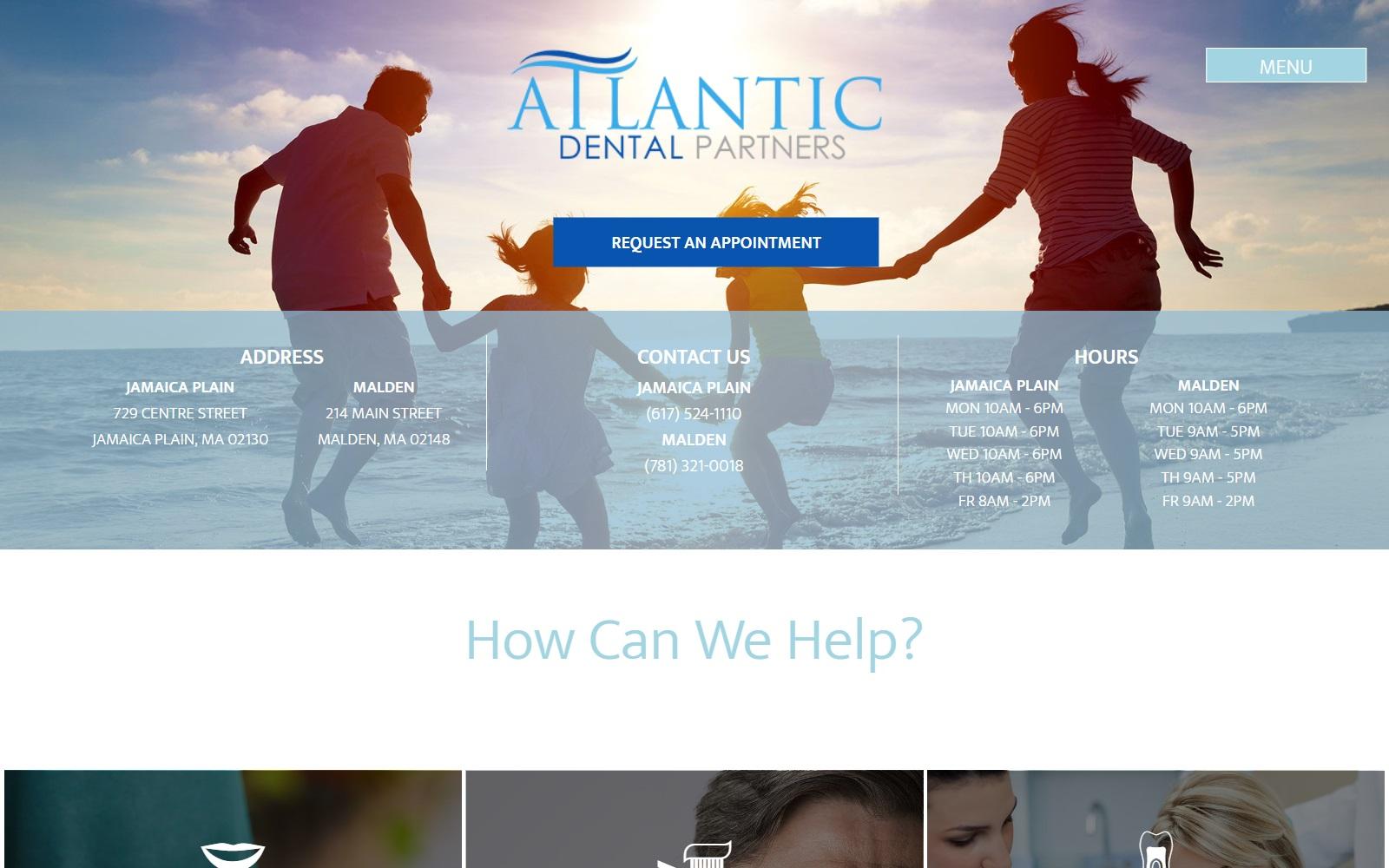 Atlantic Dental Partners screenshot