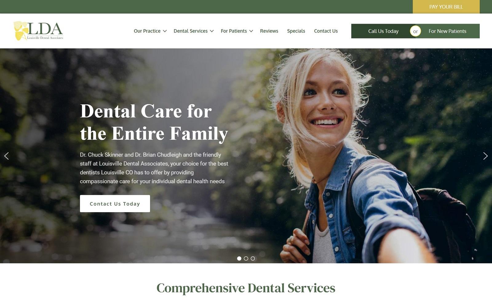 Louisville Dental Associates screenshot