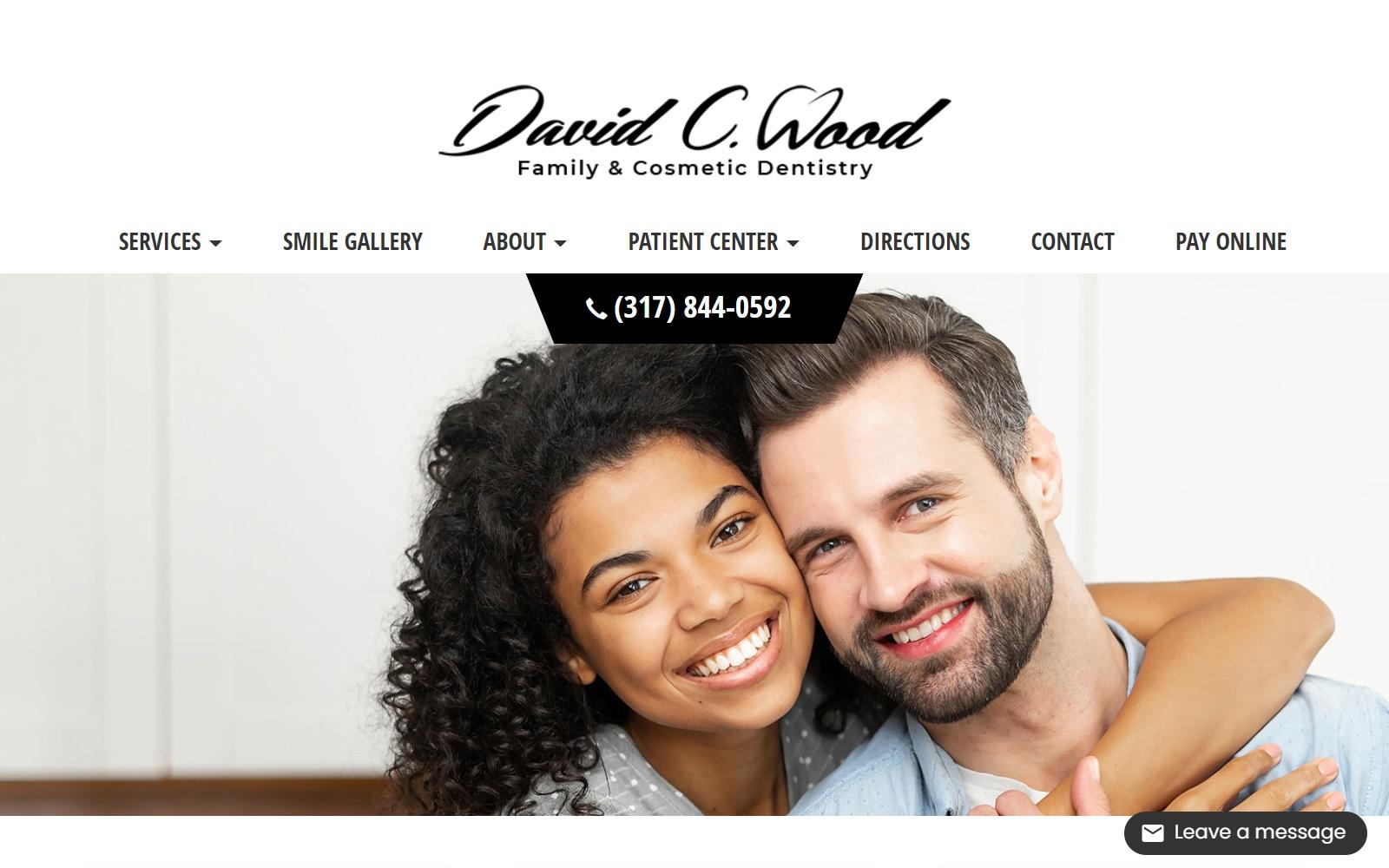 David C. Wood Family & Cosmetic Dentistry screenshot