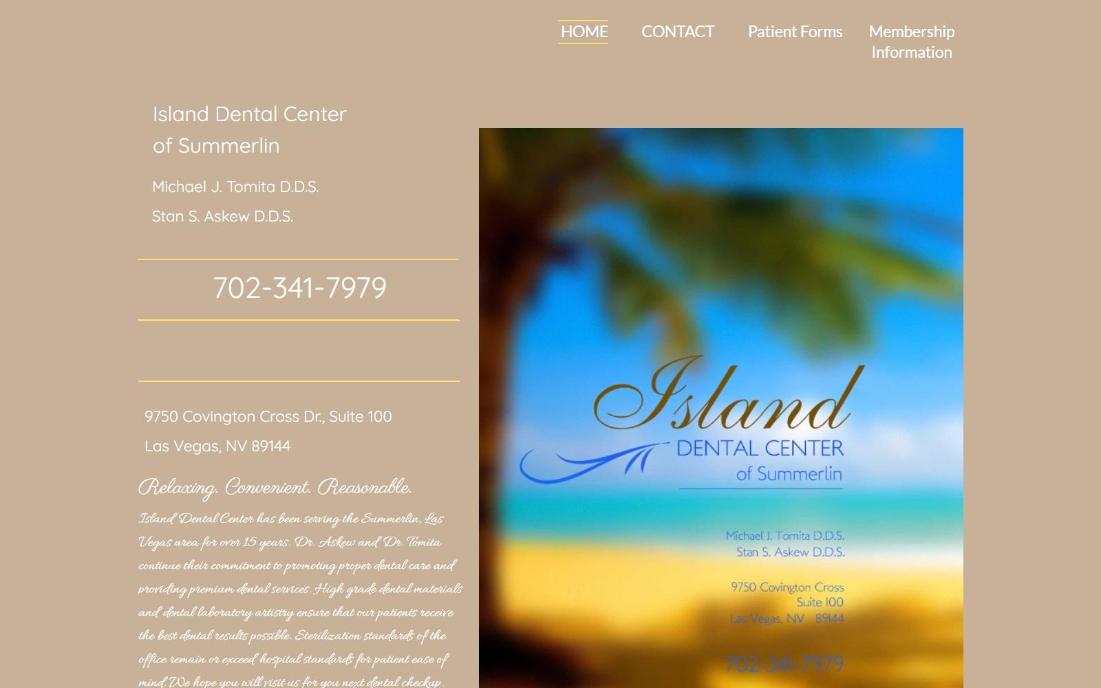 Island Dental Center of Summerlin screenshot