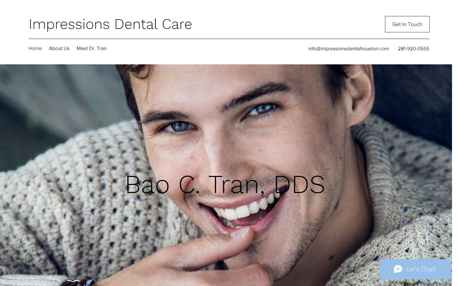 Impressions Dental Houston screenshot