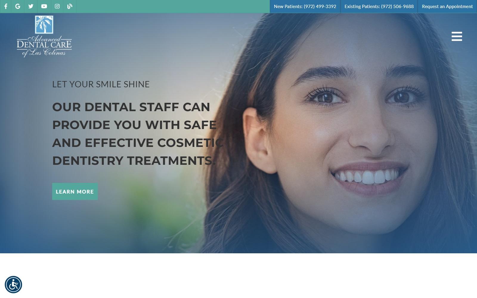 Advanced Dental Care of Las Colinas screenshot