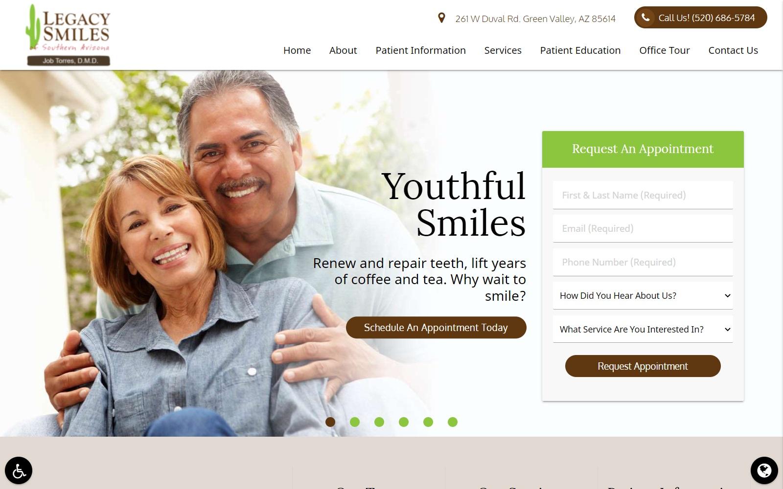 Legacy Smiles of Southern Arizona screenshot