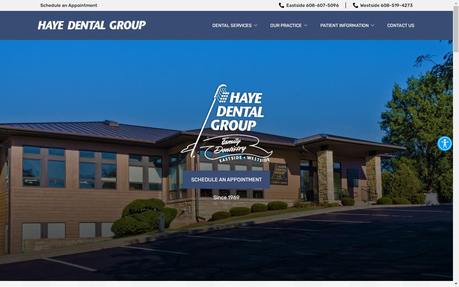 Haye Dental Group screenshot
