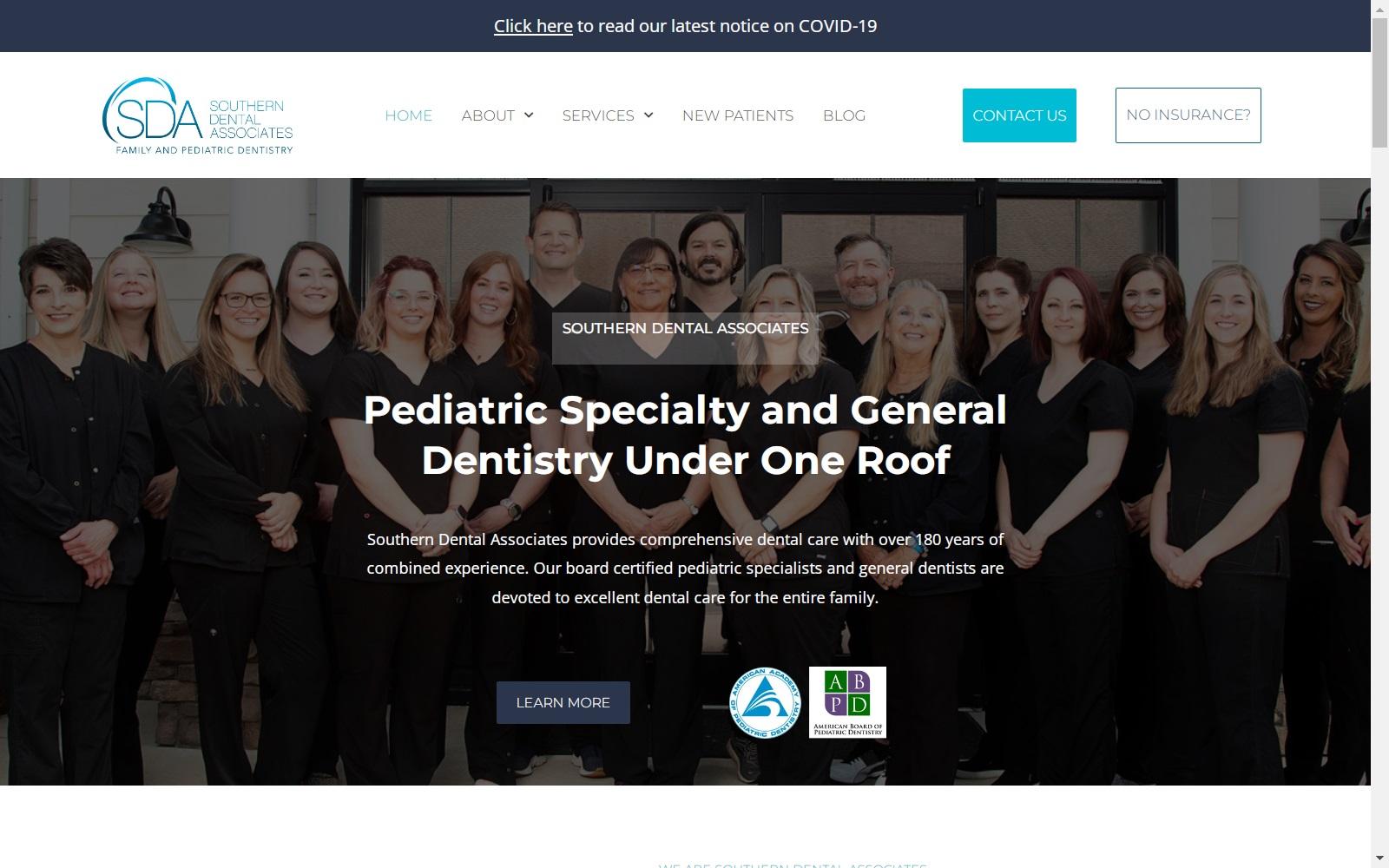 Southern Dental Associates of Lewisville screenshot
