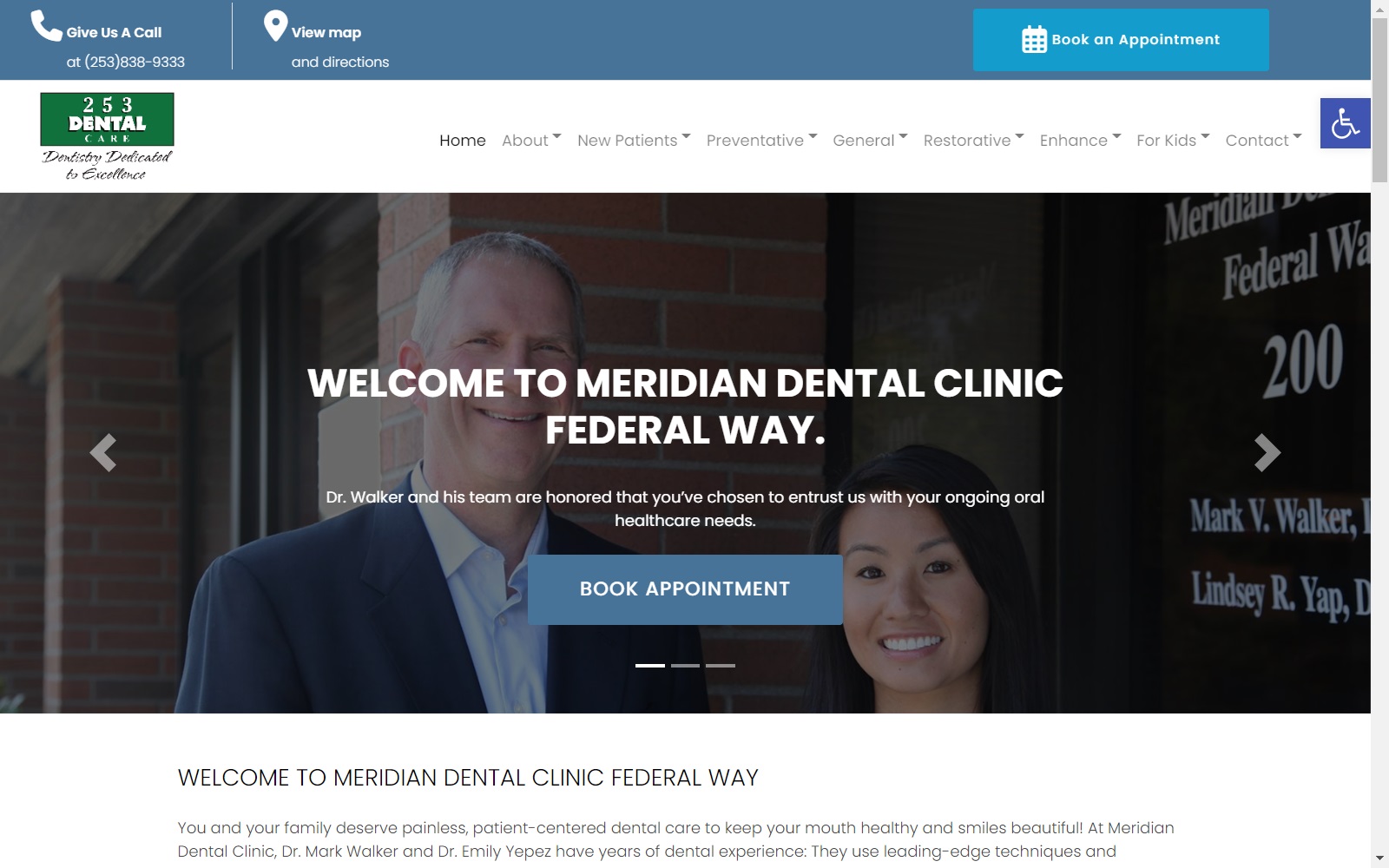253dentalcare.com screenshot