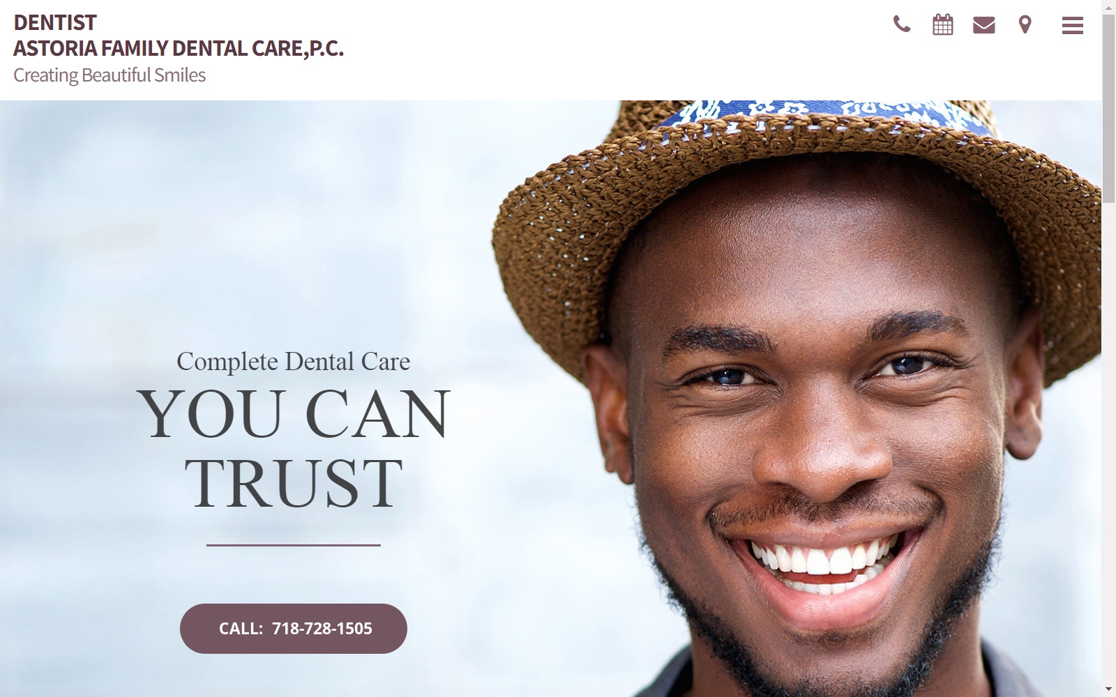 astoriafamilydental.com screenshot