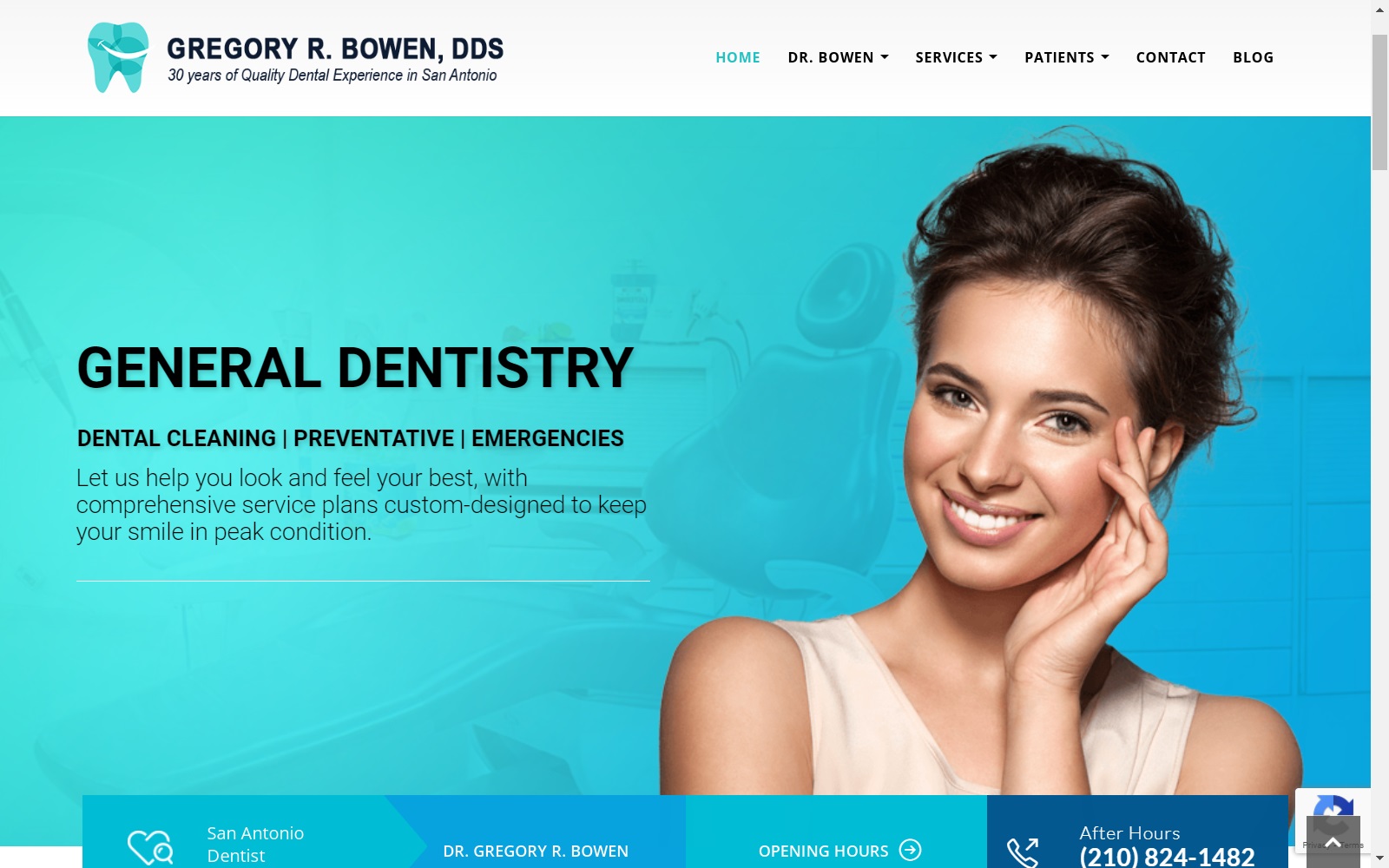 drgregbowen.com screenshot