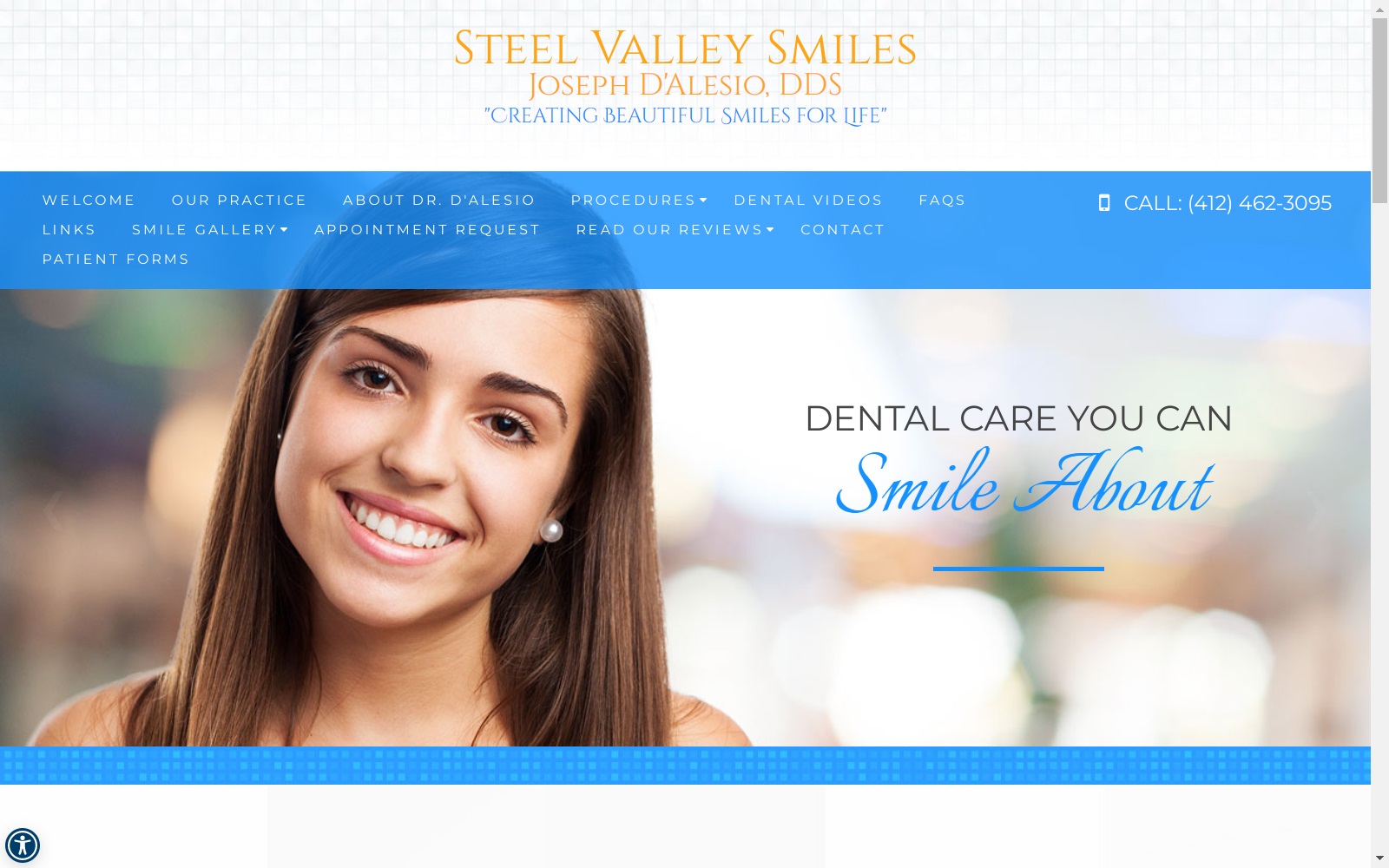steelvalleysmiles.com screenshot