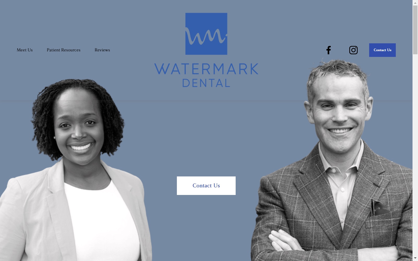 watermarkdentalcare.com screenshot