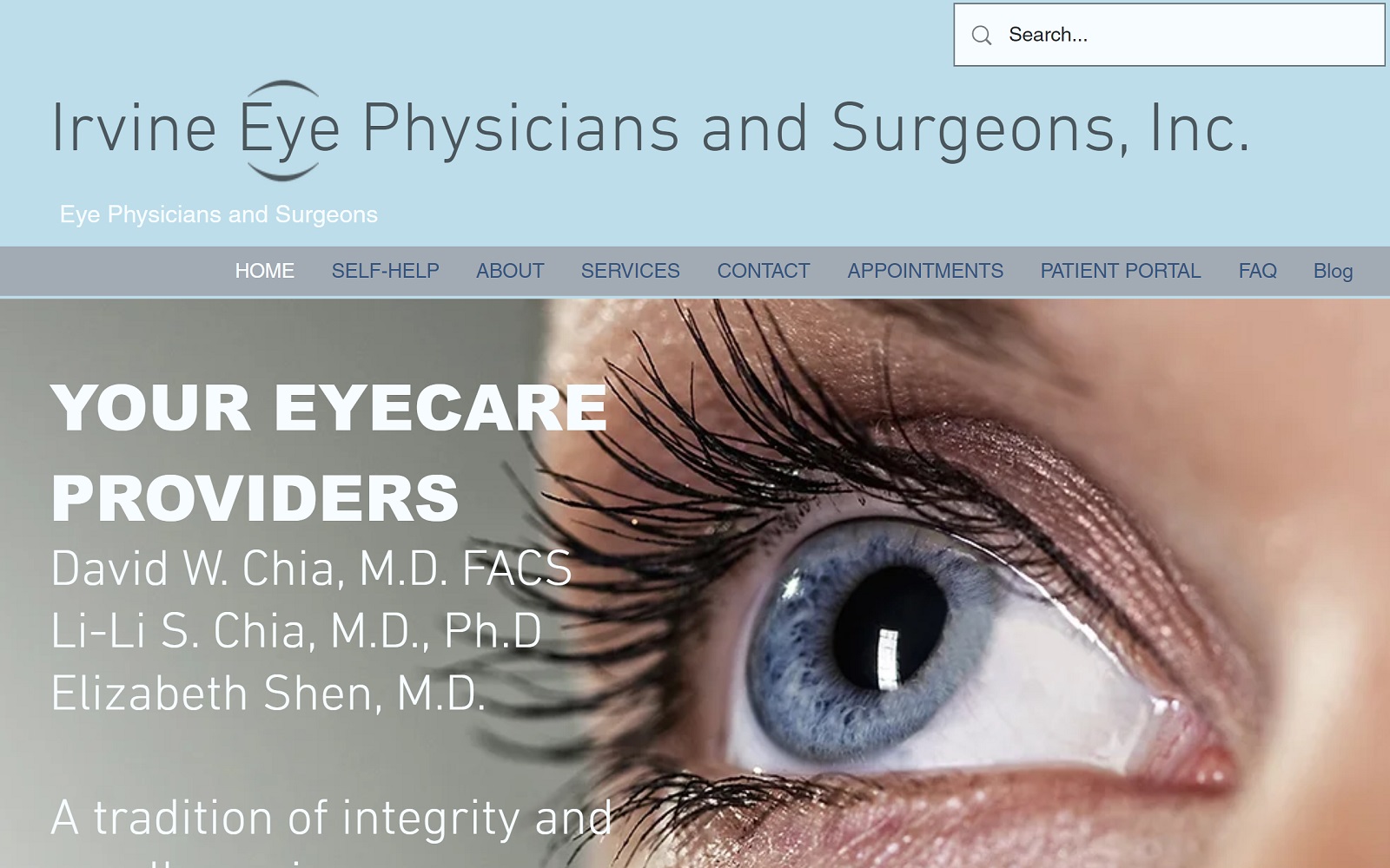 drchia.com screenshot