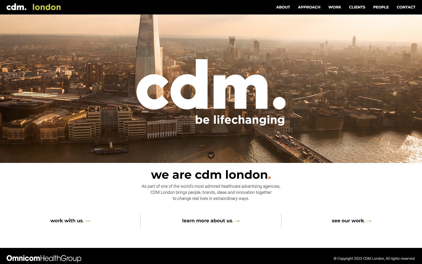 cdmlondon.com screenshot