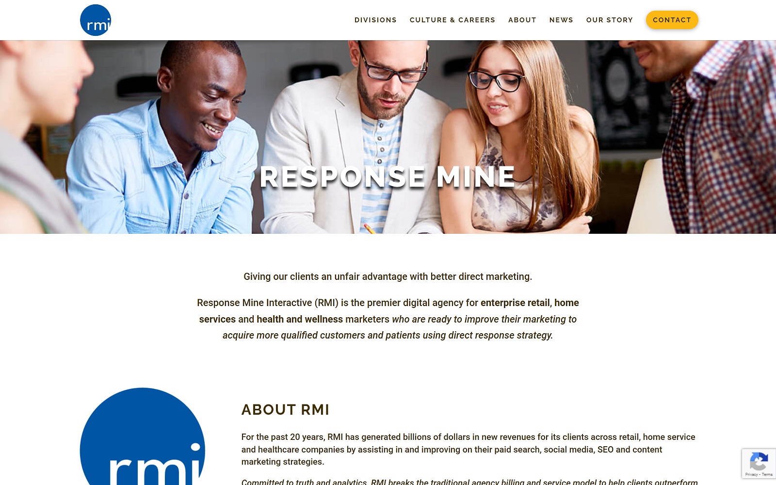 responsemine.com screenshot